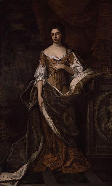Sir Godfrey Kneller Queen Anne oil painting picture